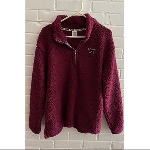 PINK by VS- Sherpa Pullover